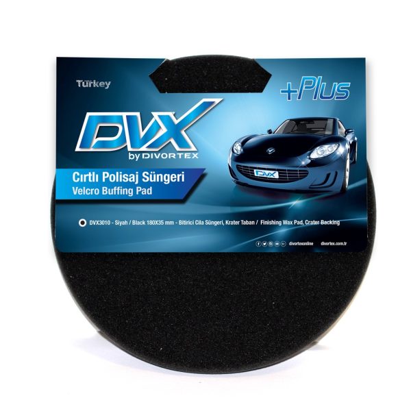 Divortex DVX Bitirici Wax / Cila Polisaj Süngeri / PAD 180 x 35mm - Görsel 2