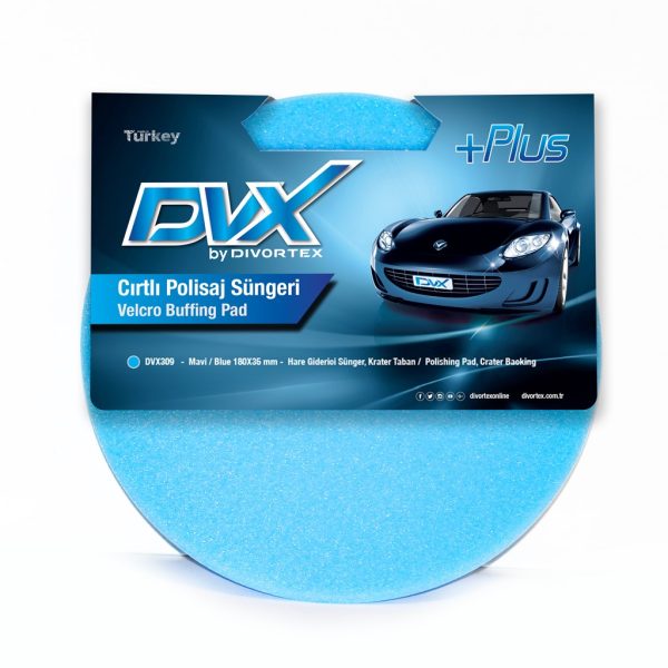 Divortex DVX Hare Giderici Polisaj Sünger / PAD 180 x 35 mm - Görsel 2