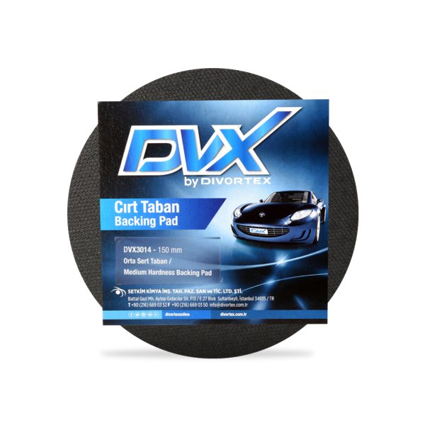 Divortex DVX Orta Sert Cırtlı Polisaj Makinası Tabanı 150 mm. - Görsel 2