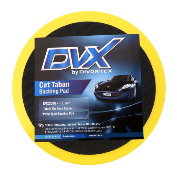 Divortex DVX Tabak Tipi Polisaj Makine Tabanı 180 mm. - Görsel 2