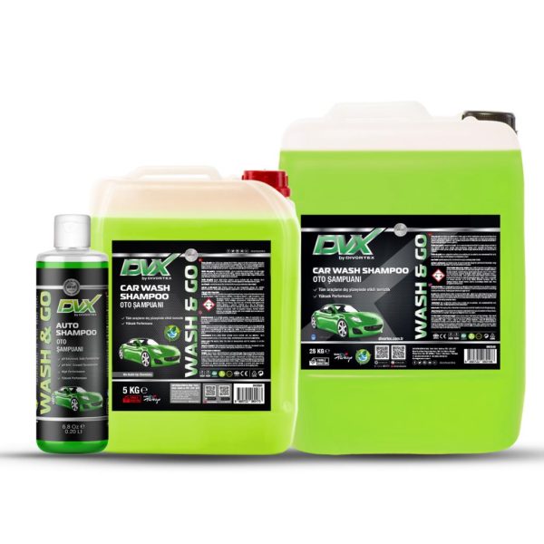 Divortex Wash & Go Oto Şampuanı 5 Kg. - Görsel 2