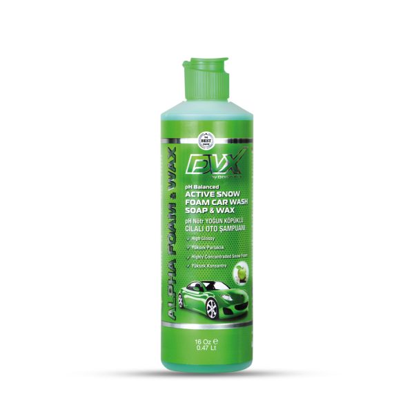 DVX Alpha Foam pH Nötr-Cilalı Oto Yıkama Şampuanı 16OZ (473 ml.)