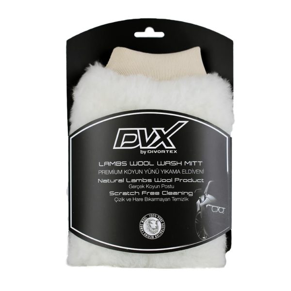 DVX Premium Koyun Yünü Yıkama Eldiveni - Görsel 2