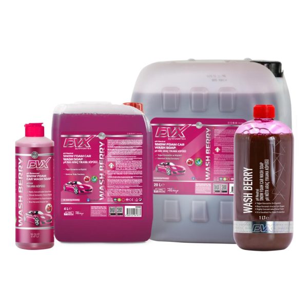DVX Washberry Ph Nötr Oto Şampuanı 1 lt - Görsel 2