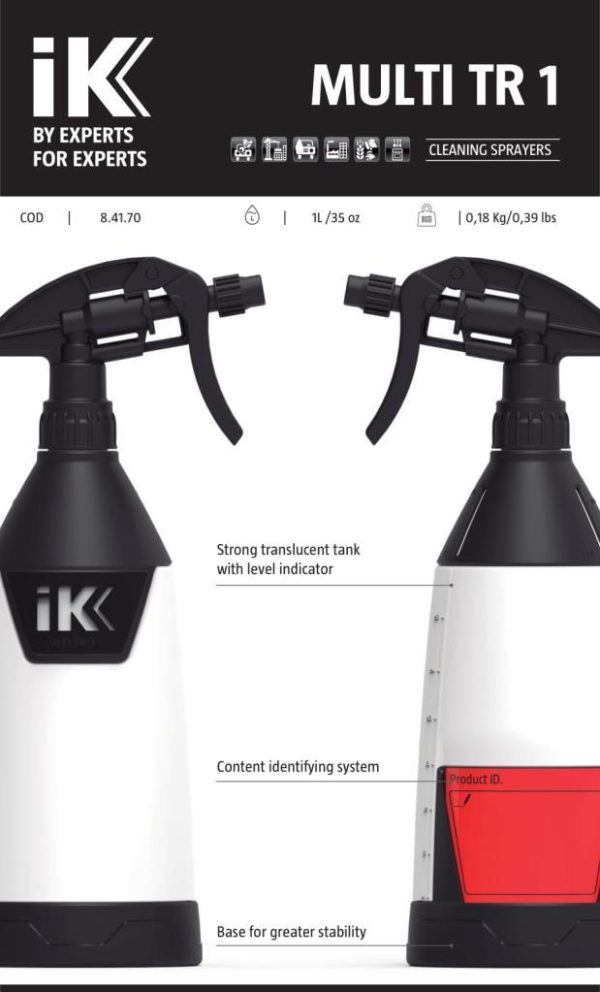 IK Multi TR One Sıvı Püskürtme Spreyi 1000 ml - Görsel 3