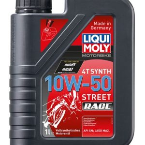 Liqui Moly 10W-50 4T Street Race Motosiklet Tam Sentetik Motor Yağı 1 Litre 1502