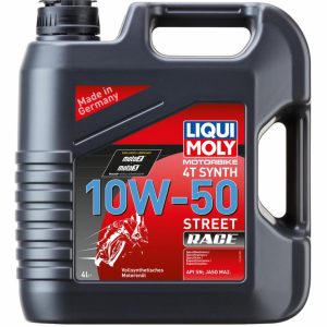 Liqui Moly 10W50 4T Street Race Motosiklet Tam Sentetik Motor Yağı 4 Litre 1686