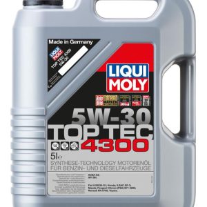 Liqui Moly Top Tec 4300 5W-30 Tam Sentetik Motor Yağı 5 lt. 2324