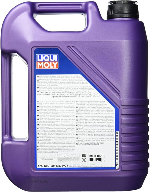 Liqui Moly Synthoil Longtime 0W-30 Motor Yağı 5 Litre 8977 - Görsel 2