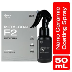 Nasiol Metalcoat F2 Araç Sprey Nano Seramik Kaplama ve Boya Koruma-1 Yıl Dayanım-50ml