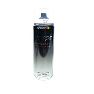 Motip Carat Akrilik Parlak Beyaz Sprey Boya 400 ml. RAL 9010