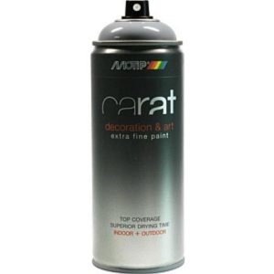 Motip Carat Parlak Beton Gri Sprey Boya 400 ml. RAL 7040