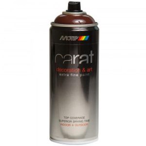 Motip Carat Parlak Çikolata Kahverengi Sprey Boya 400 ml. RAL 801