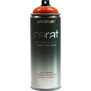 Motip Carat Parlak Saf Turuncu Sprey Boya 400 ml. RAL 2004