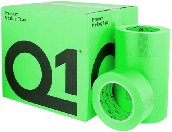 Q1 Yüksek Performans Maskeleme Bantı Yeşil 1 Adet 18x50 mm