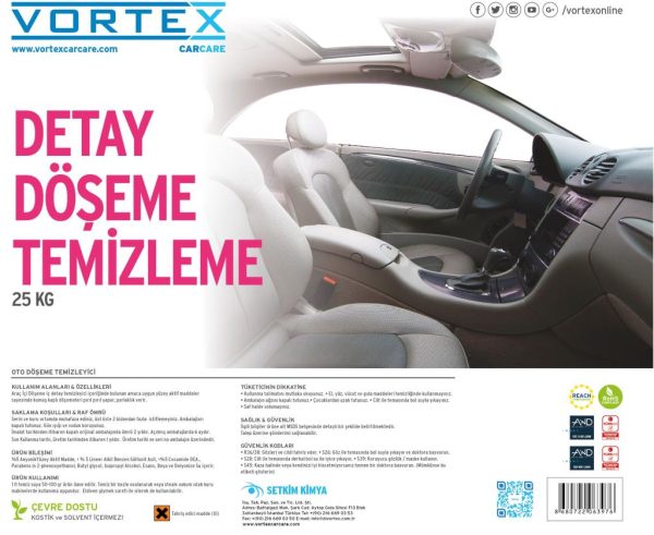 Vortex Genel Detay ve Döşeme Temizlik Sıvısı 25 Kg. - Görsel 7