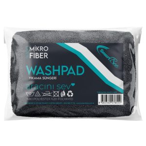 SmartBee Mikrofiber Yıkama Süngeri 500 gsm 20x15x5 cm 1 Adet