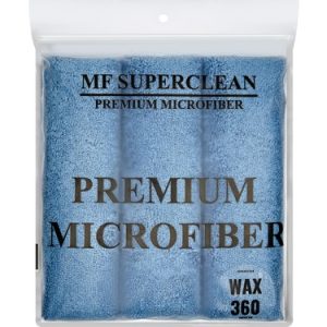 SuperClean - WAX 360 - Cila Havlusu 40X40 cm - 3'lü paket