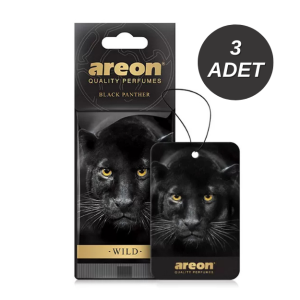 Areon Wild Black Panther Oto Araç Kokusu 3 Adet