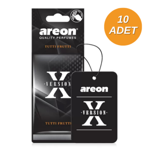 Areon X Version Tutti Frutti Oto Araç Kokusu 10 Adet