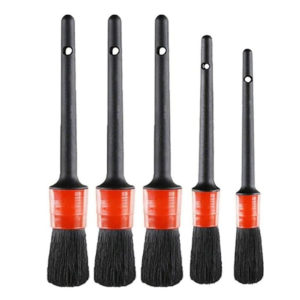 5 Lİ DETAY FIRÇA - DAP5005 5 PCS KIRMIZI SİYAH PP