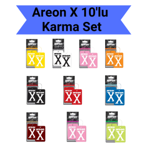 Areon X Süper 10'lu Karma Set