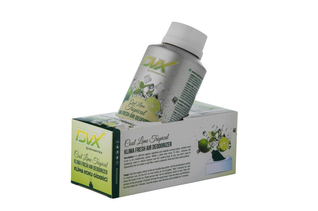 Divortex Klima Fresh - Klima Bombası - Cool Lime 150 ml - Görsel 2